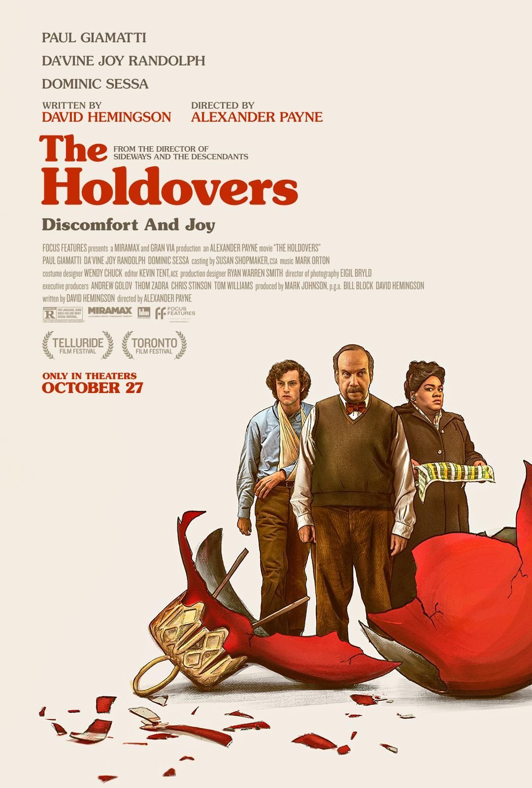 The HOldovers movie poster